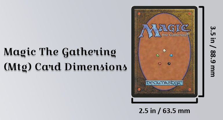 (mtg) card dimensions