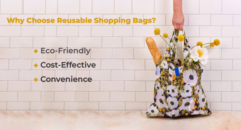 benefits of resusable shopping bags