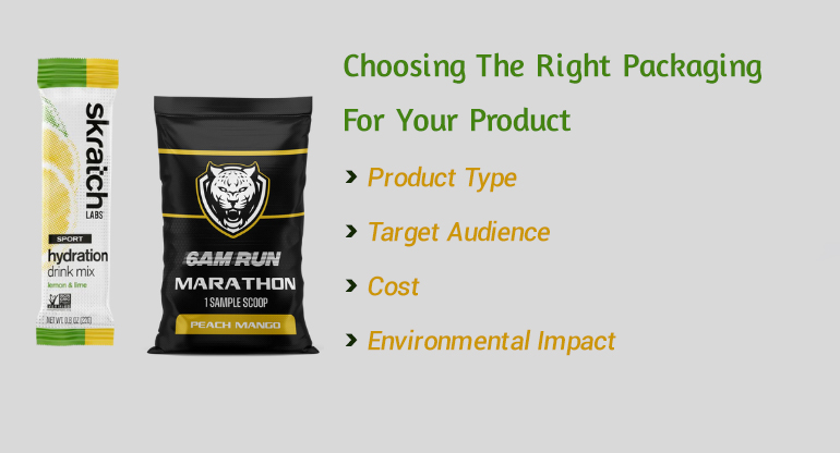 choosing the right packaging for your product