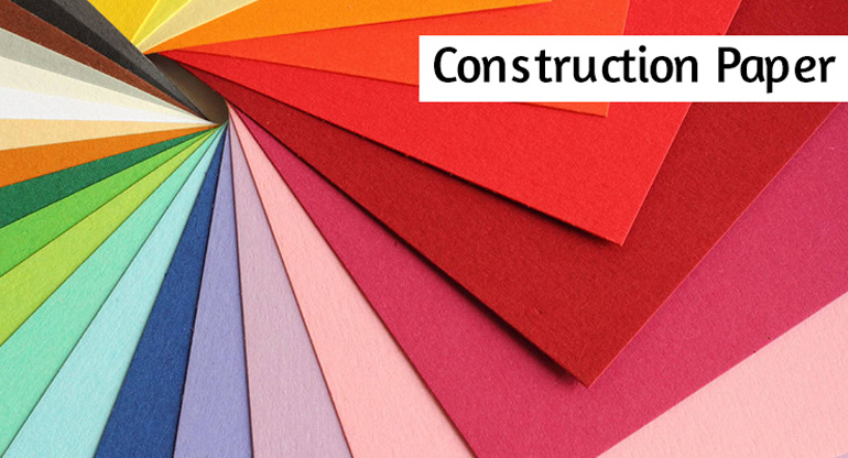 construction paper