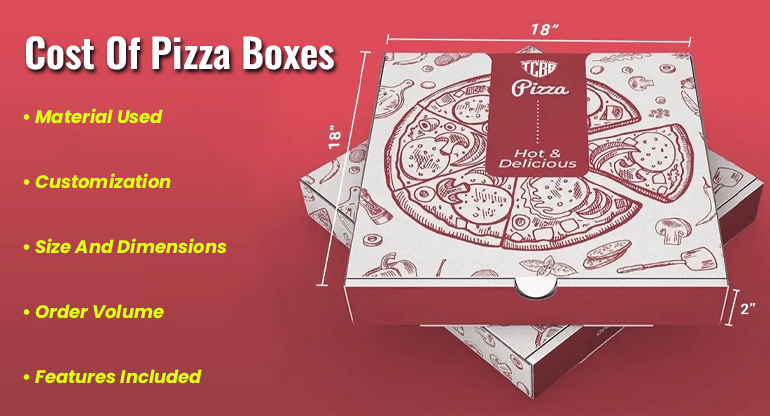 cost of pizza boxes factors to consider