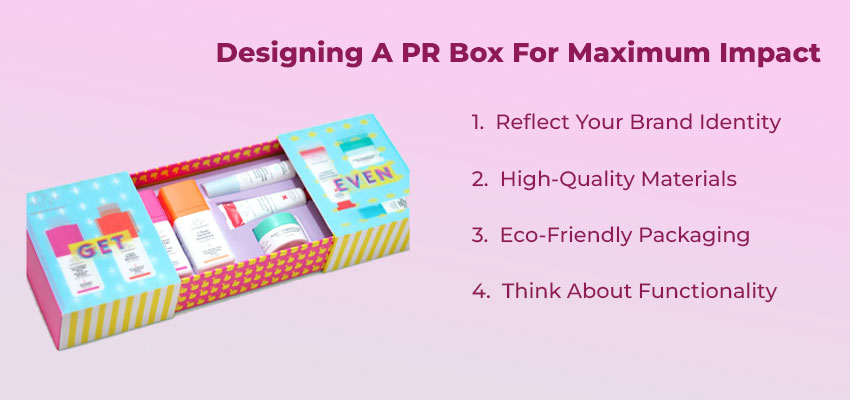 designing a pr box for maximum impact