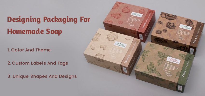 designing packaging for homemade soap