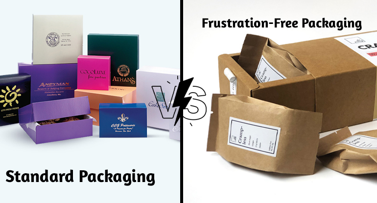 frustration free packaging vs standard packaging