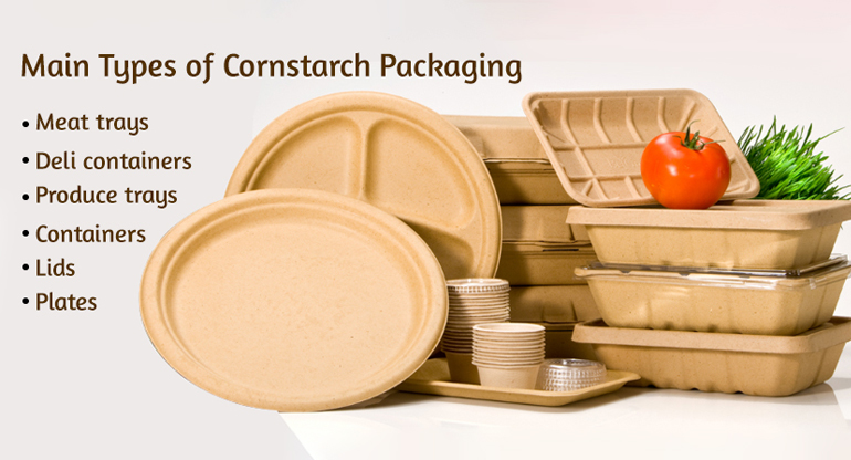 main types of cornstarch packaging