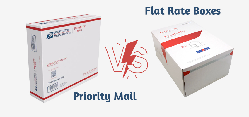 priority mail vs flat rate boxes