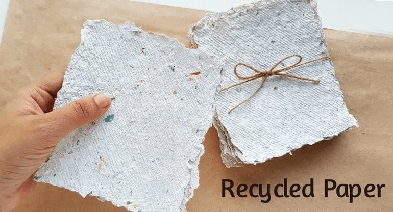 recycled paper