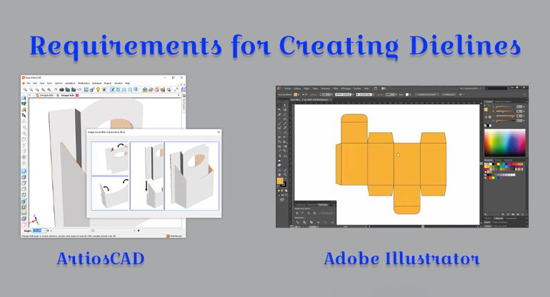 requirements for creating dielines