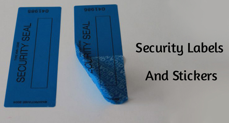 security labels and stickers