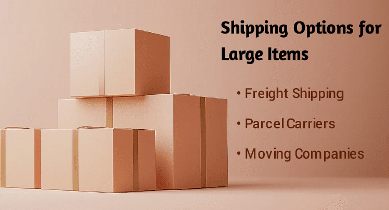 shipping options for large items
