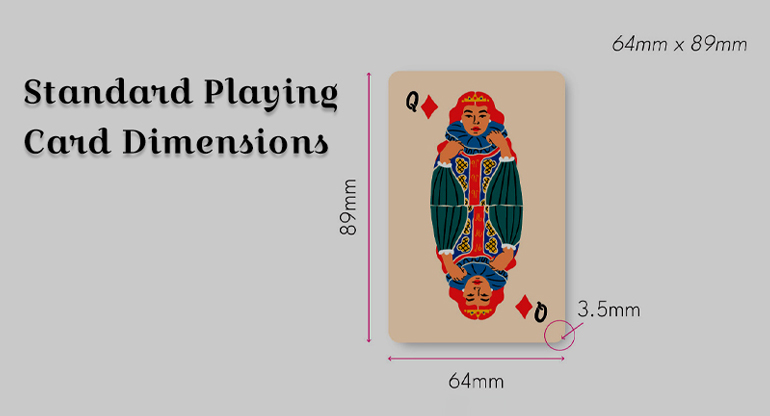 standard playing card dimensions