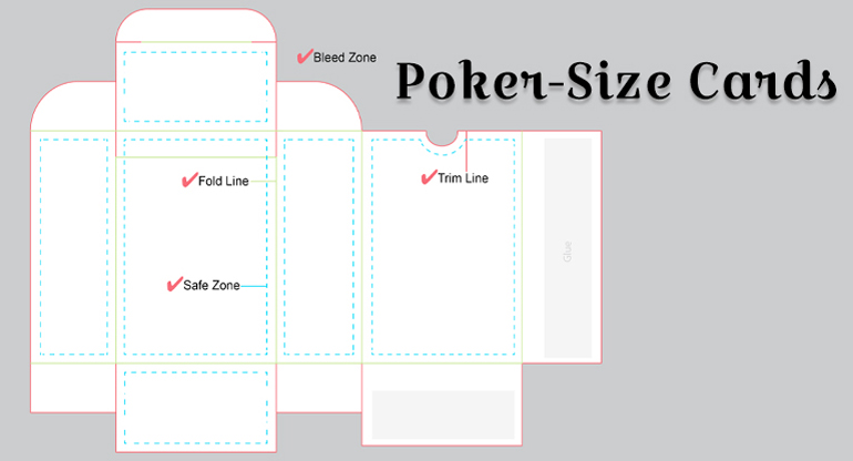tuck box dimensions for poker size cards