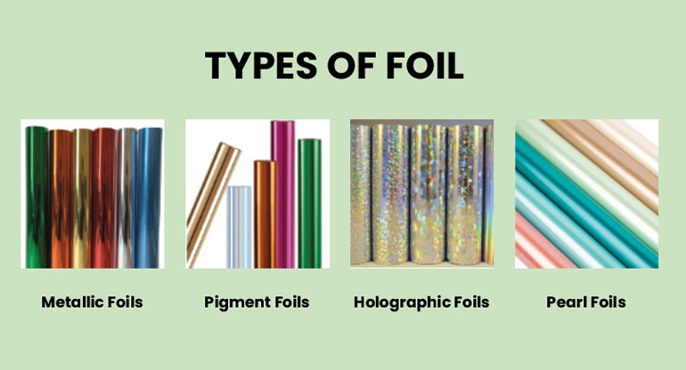 types of foil stamping