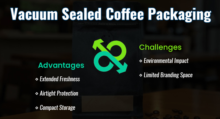 vacuum sealed coffee packaging