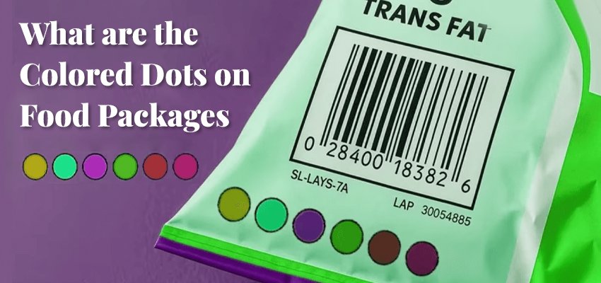 what are the colored dots on food packages