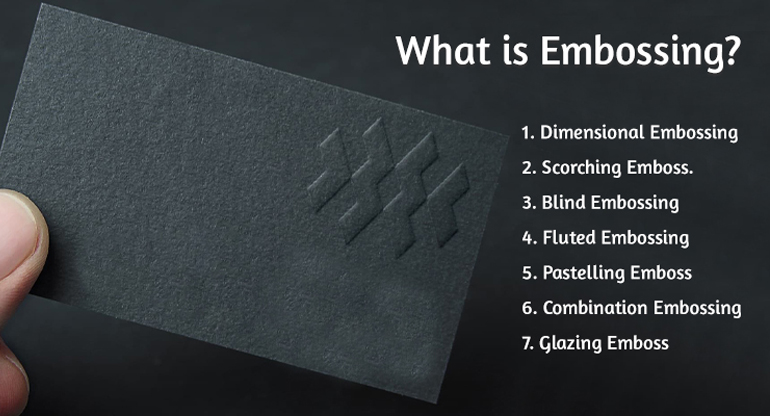 what is embossing