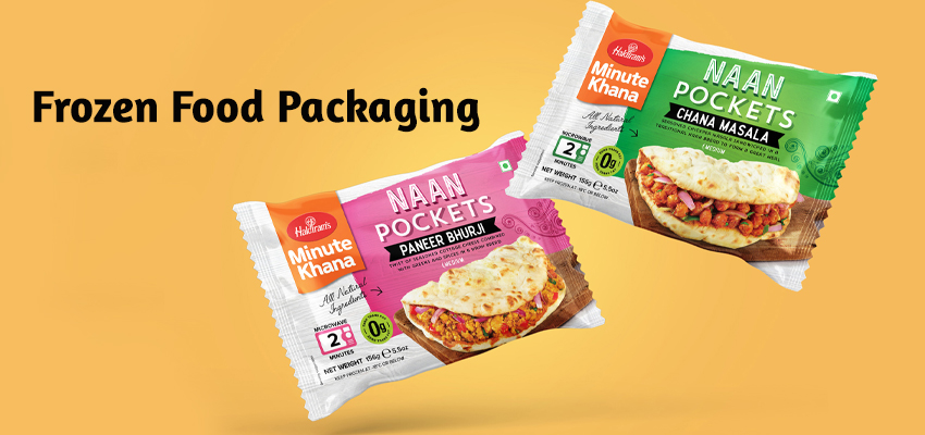 cutom packaging for frozen food