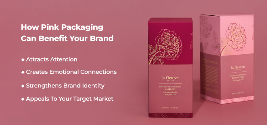 how pink packaging can benefit your brand
