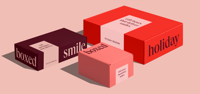red packaging