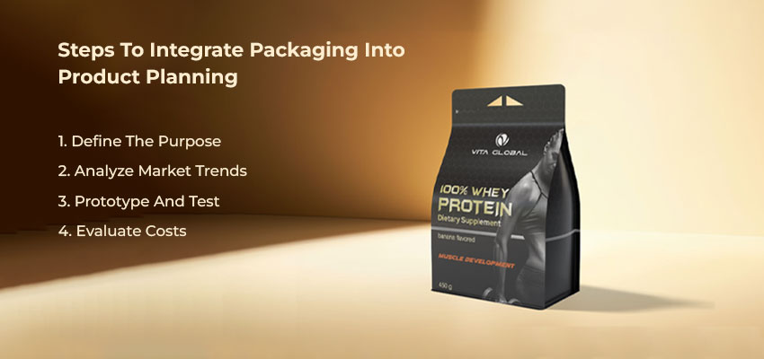 steps to integrate packaging into product planning