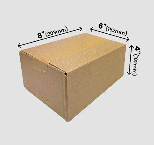 8x6x4 boxes bulk
