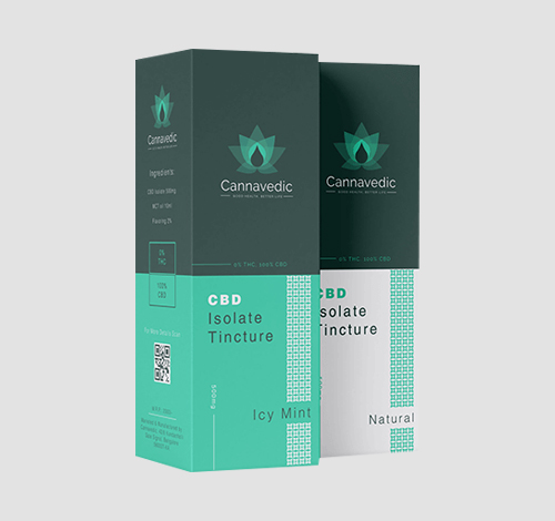 cannabis tincture packaging boxes