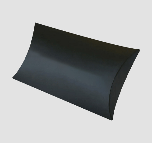 custom black pillow packaging