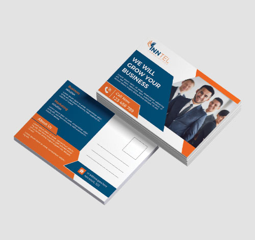 custom printed postcards