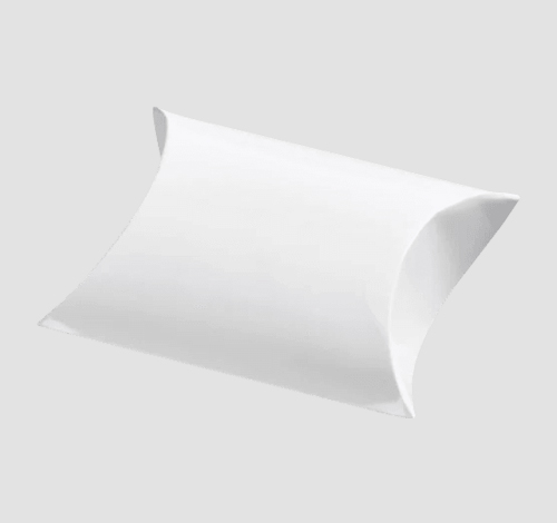 custom white pillow packaging