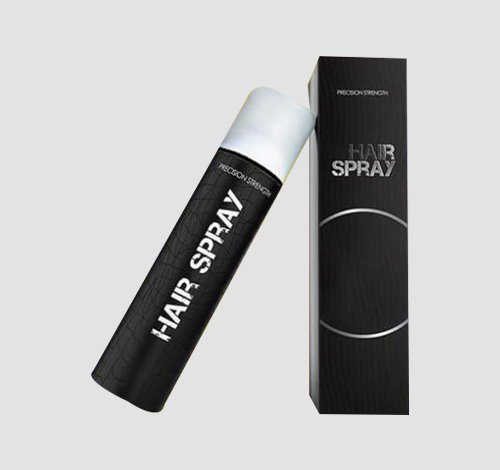 hairspray packaging boxes