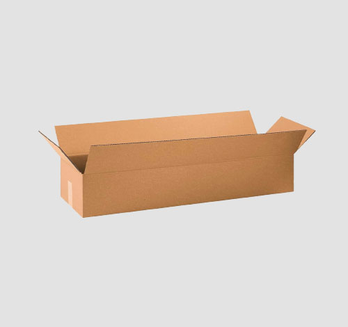 long narrow shipping box