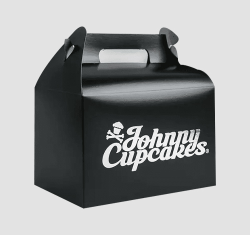 printed black gable boxes