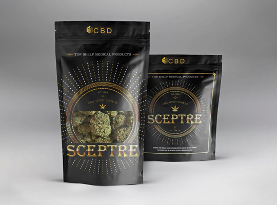 cannabis mylar bags packagig