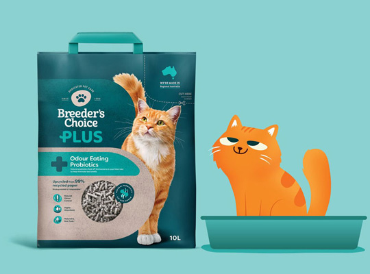 cat food packaging customized