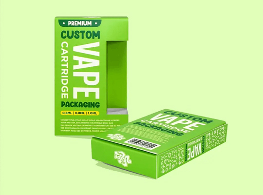 custom 1ml vape cartridge boxes