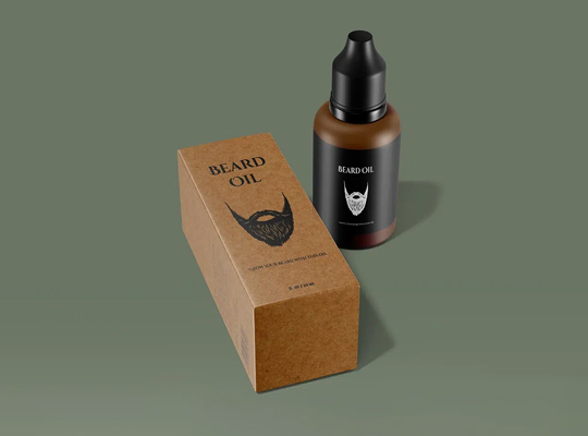 custom beard oil boxes