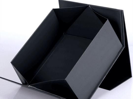 custom black cardboard box