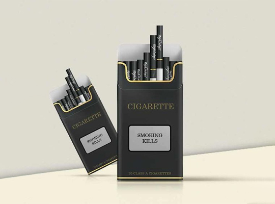 custom blank cigarette packaging wholesale
