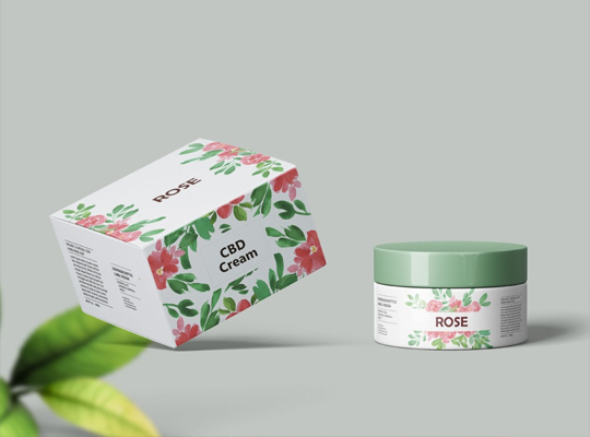 custom cbd cream boxes