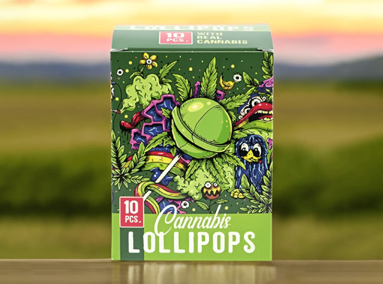 custom cbd lollipop boxes packaging