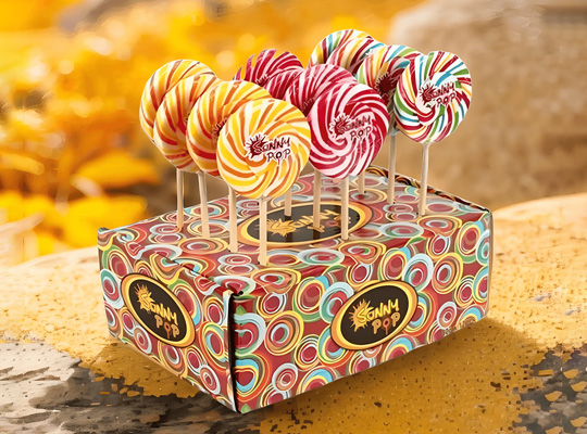 custom cbd lollipop boxes