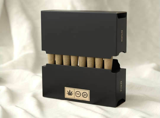 custom child resistant blunt packaging