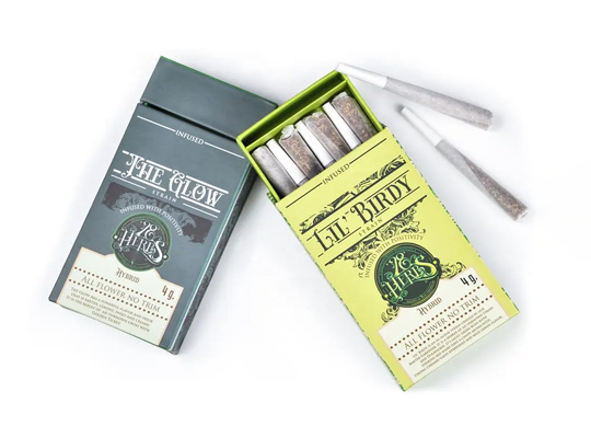 custom child resistant pre roll boxes