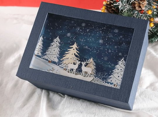 custom clothing christmas boxes