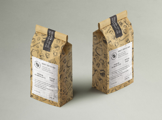 custom coffee packaging