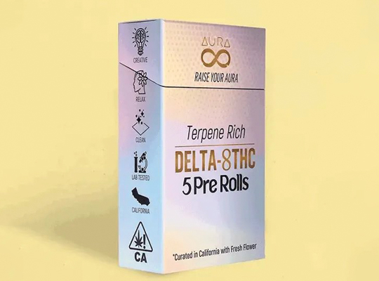 custom delta 8 pre roll boxes