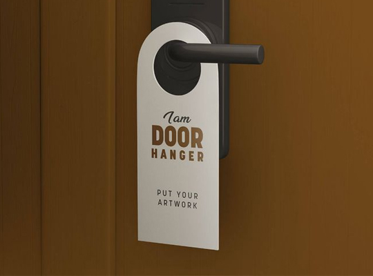 custom door  hangers