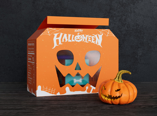 custom halloween window boxes bulk