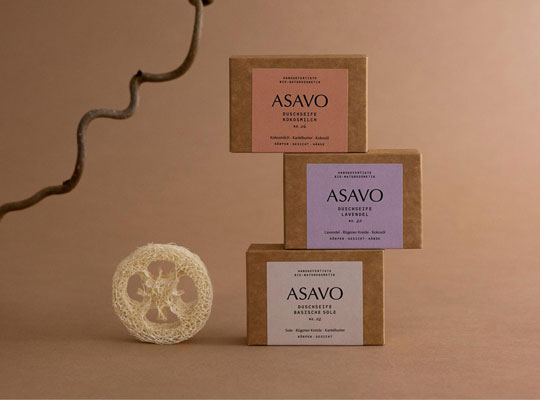 custom kraft soap packaging