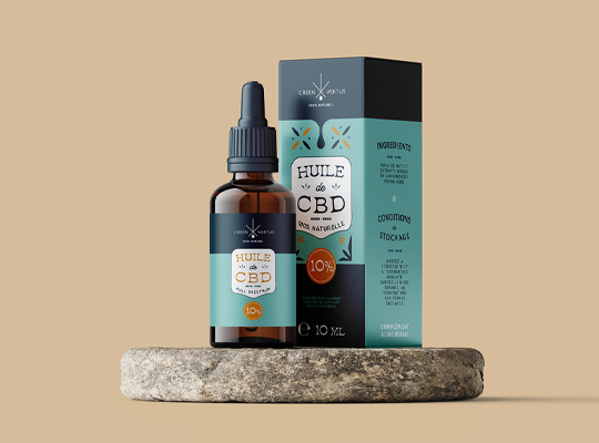 custom printed cbd tincture boxes